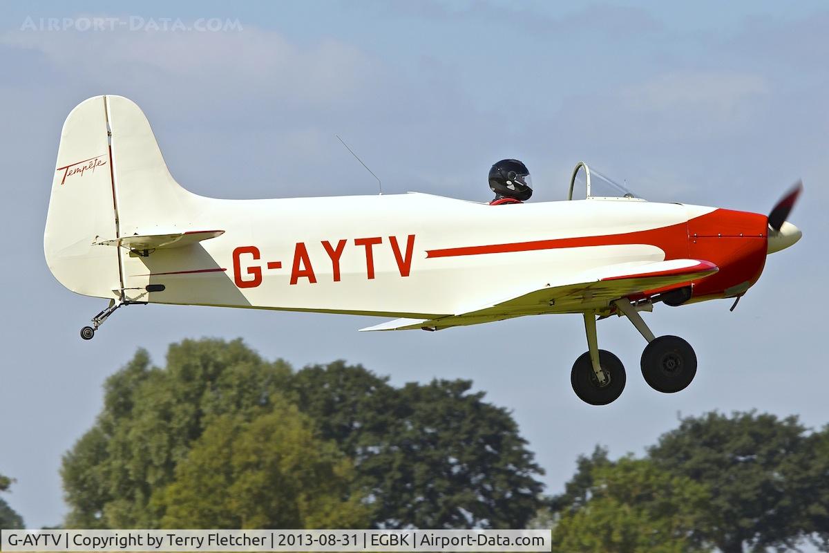 G-AYTV, 1971 Jurca MJ-2D Tempete C/N PFA 2002, 1971 Jurca MJ-2D Tempete, c/n: PFA 2002