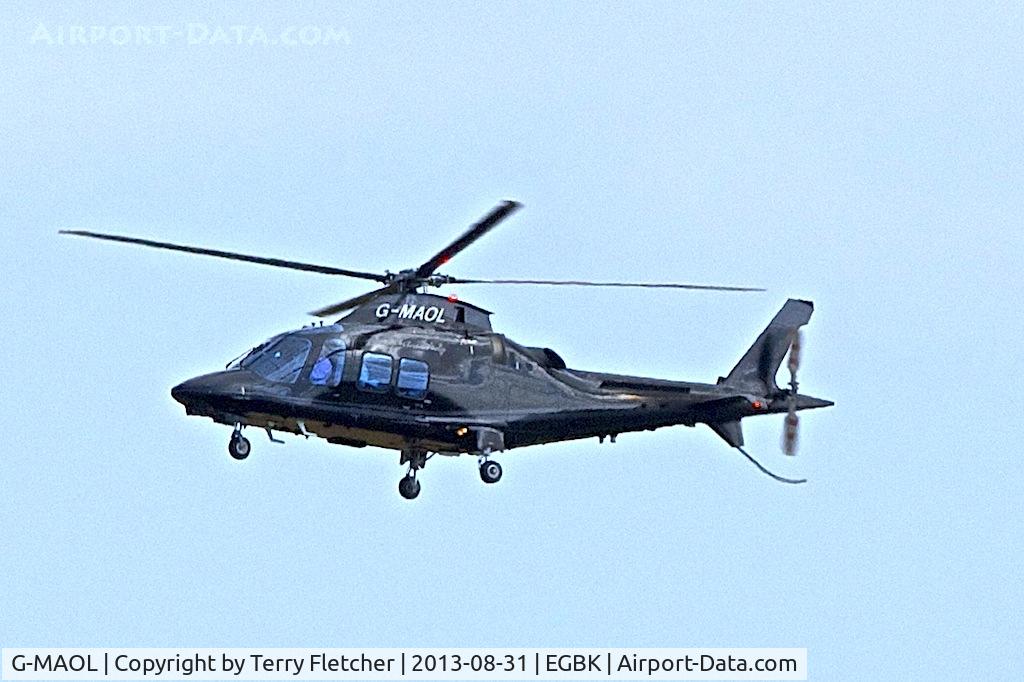 G-MAOL, 2012 AgustaWestland AW-109SP Grand New C/N 22271, 2012 Agusta AW-109SP Grand, c/n: 22271