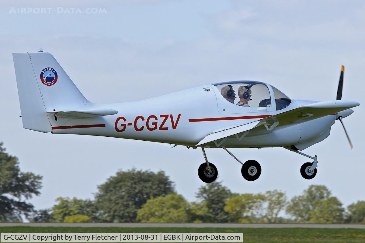 G-CGZV, 2012 Europa XS Tri-Gear C/N PFA 247-13563, 2012 Europa XS, c/n: PFA 247-13563