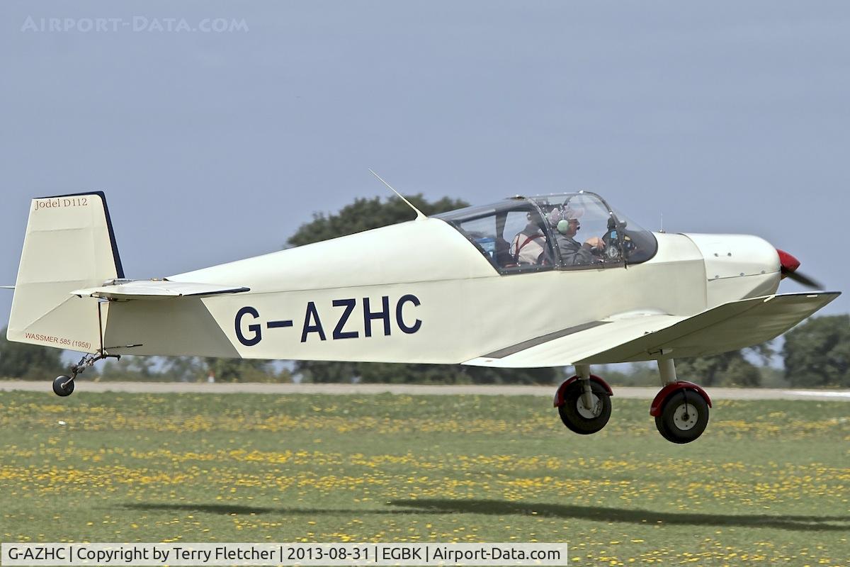 G-AZHC, 1958 Wassmer (Jodel) D-112 Club C/N 585, 1958 Jodel (Wassmer) D-112 Club, c/n: 585