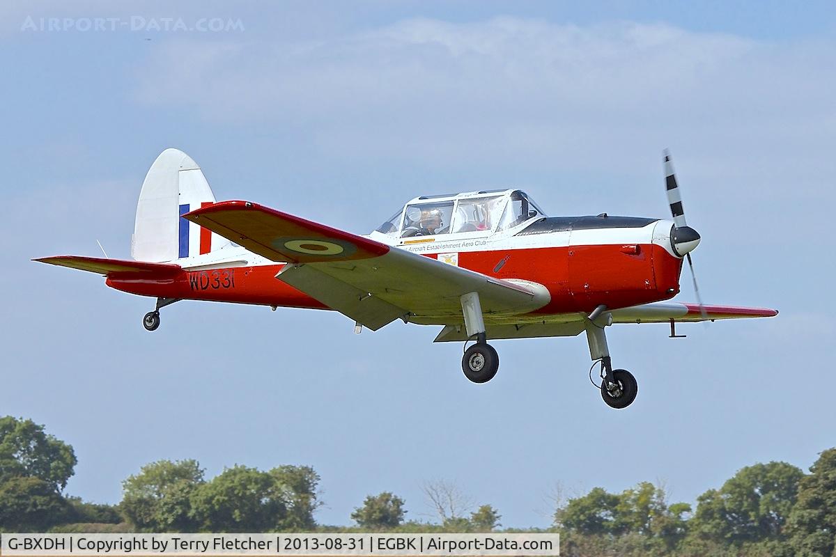G-BXDH, 1951 De Havilland DHC-1 Chipmunk 22 C/N C1/0270, G-BXDH (WD331), 1951 De Havilland DHC-1 Chipmunk 22, c/n: C1/0270