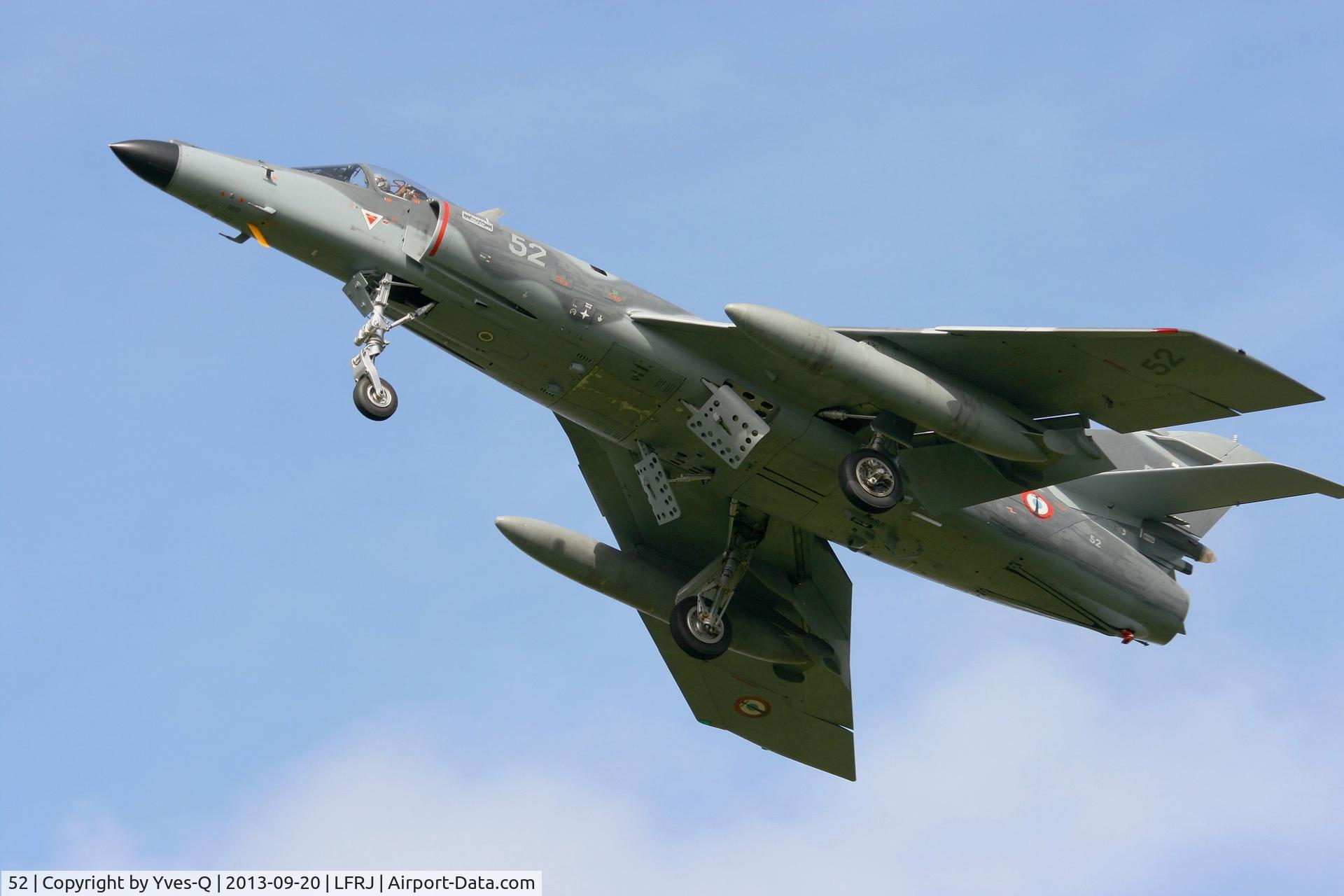 52, Dassault Super Etendard C/N 52, French Naval Aviation Dassault Super Etendard M (SEM), Landivisiau Naval Air Base (LFRJ)