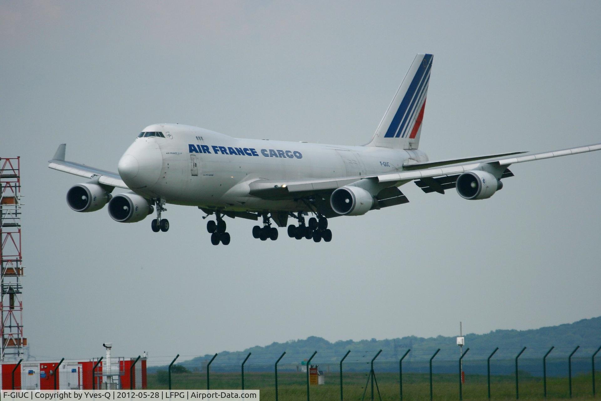 F-GIUC, 2002 Boeing 747-428F/ER/SCD C/N 32867, Boeing 747-428F (ER), On final Rwy 26L, Roissy Charles De Gaulle Airport (LFPG-CDG)