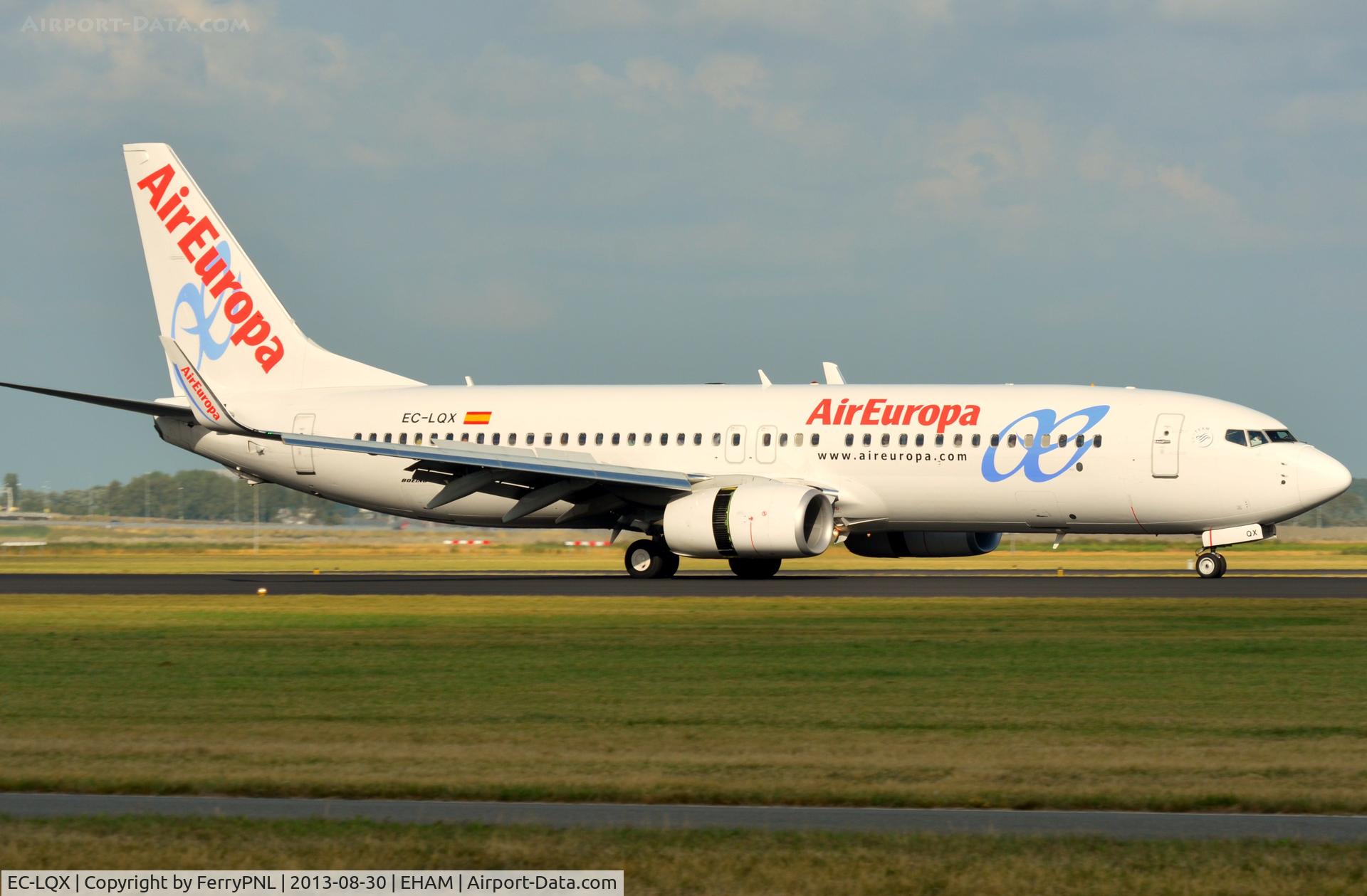 EC-LQX, 2012 Boeing 737-85P C/N 36589, Air Europa B738