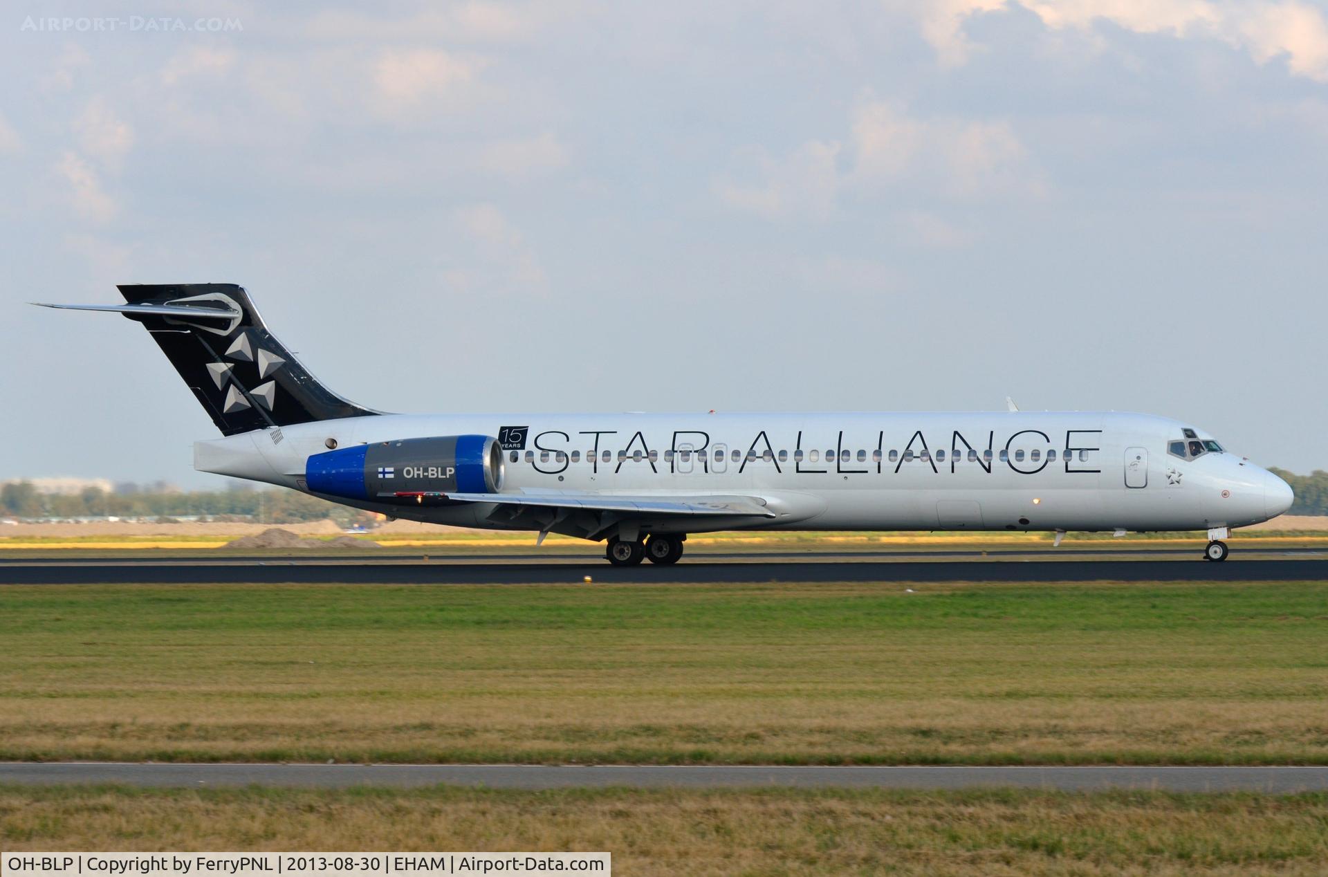 OH-BLP, 2000 Boeing 717-23S C/N 55064, Blue 1 B717 in Star Alliance disguise