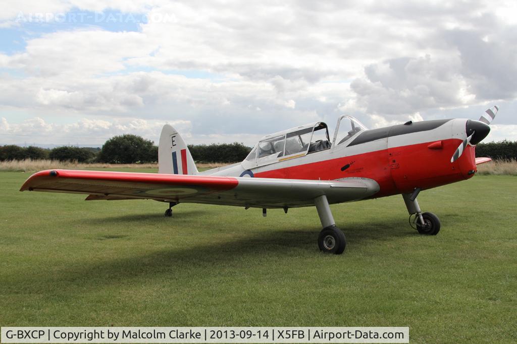 G-BXCP, 1952 De Havilland DHC-1 Chipmunk T.10 C/N C1/0744, De Havilland DHC-1 Chipmunk 22, Fishburn Airfield, September 2013.