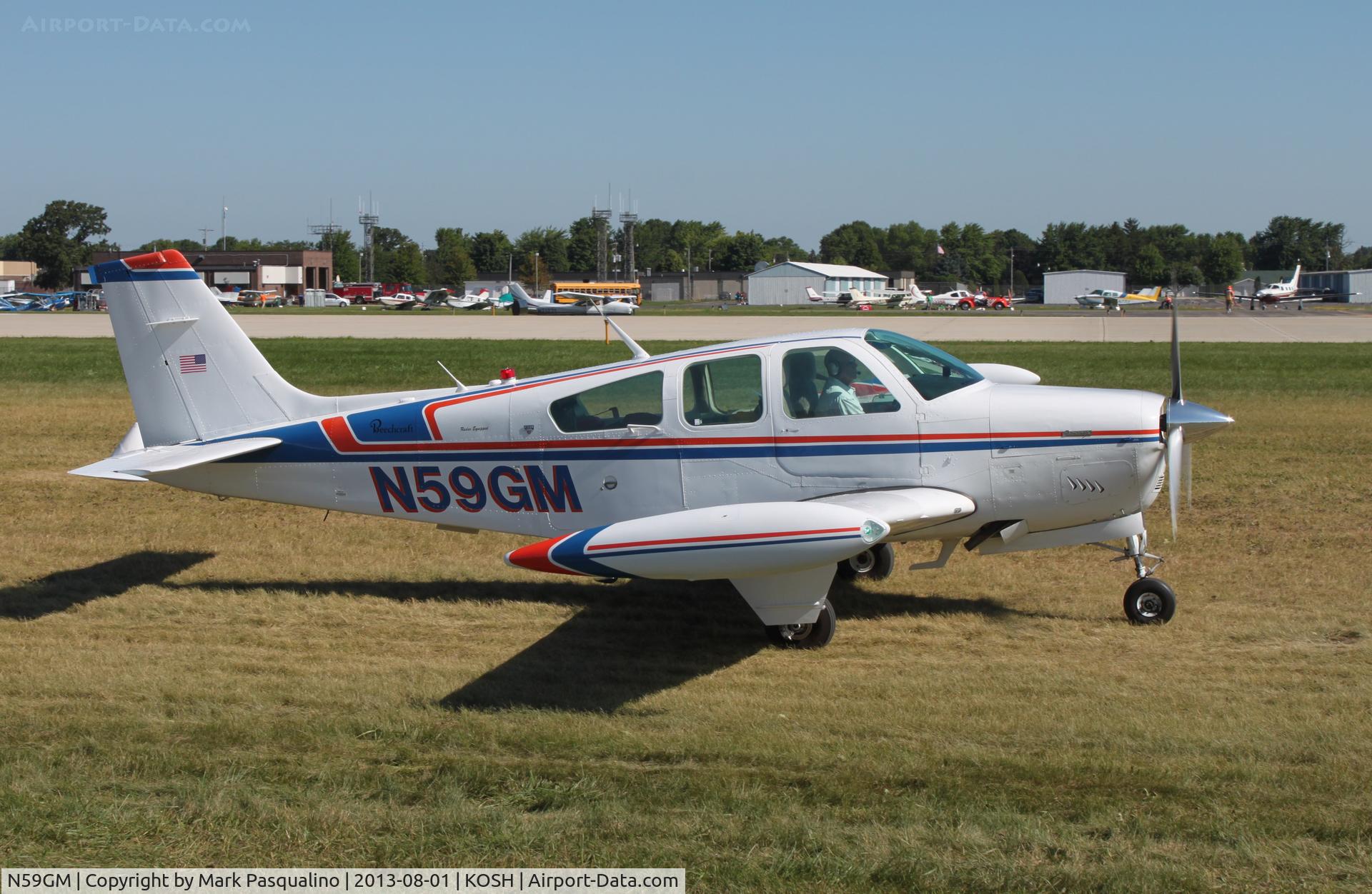 N59GM, 1981 Beech F33A Bonanza C/N CE-964, Beech F33A