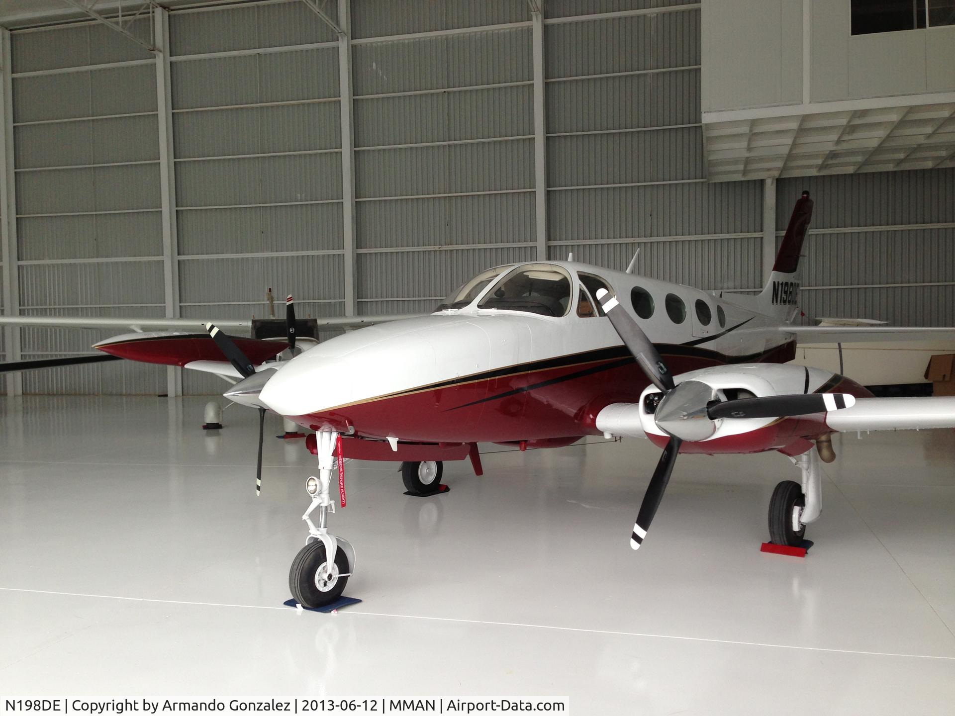 N198DE, 1980 Cessna 340A C/N 340A0918, Cessna 340A N198DE at MMAN