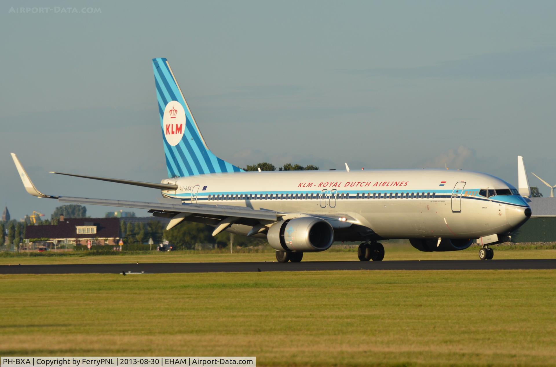 PH-BXA, 1998 Boeing 737-8K2 C/N 29131, KLM retro B738 