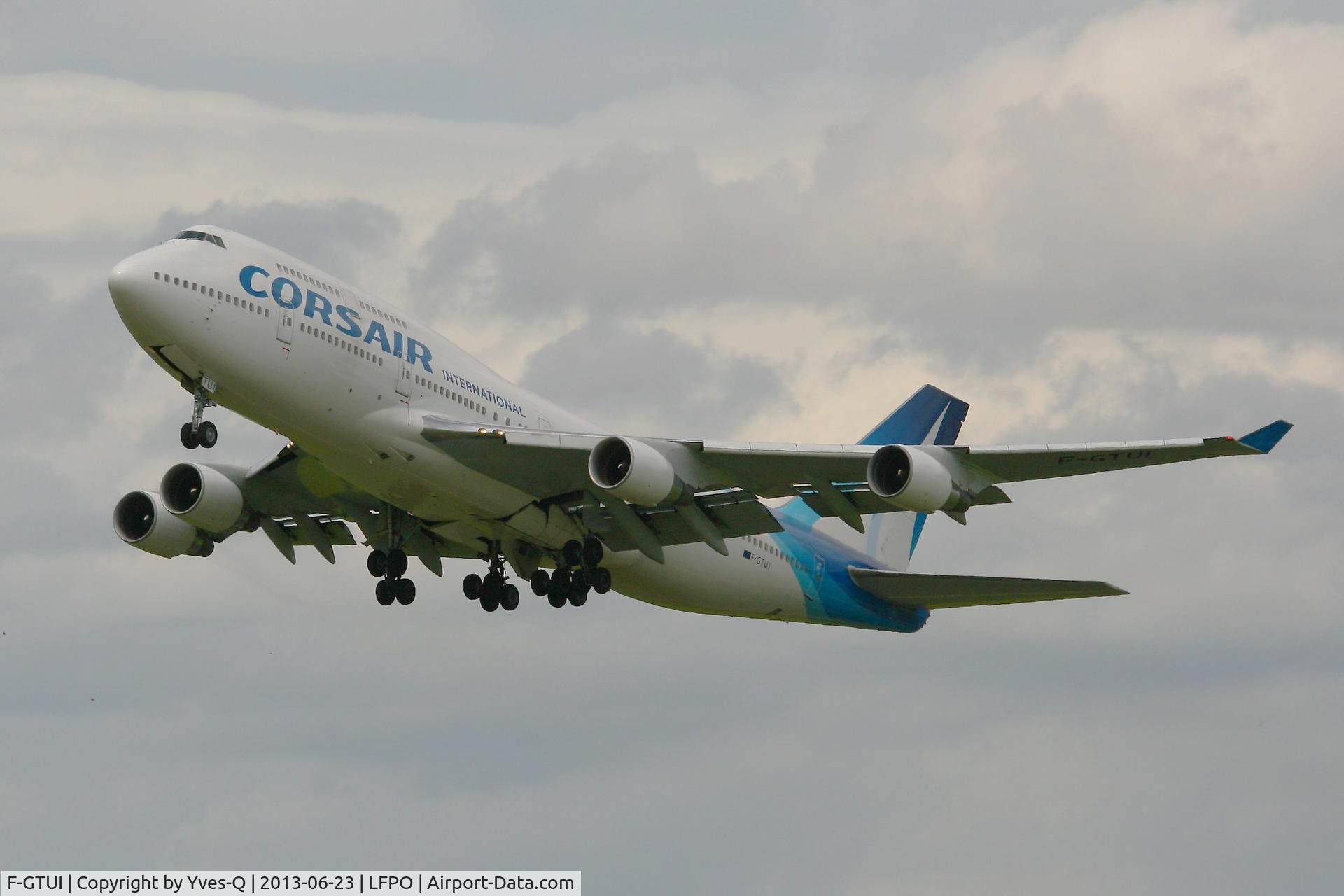 F-GTUI, 1992 Boeing 747-422 C/N 26875, Boeing 747-422, Paris-Orly Airport (LFPO-ORY)