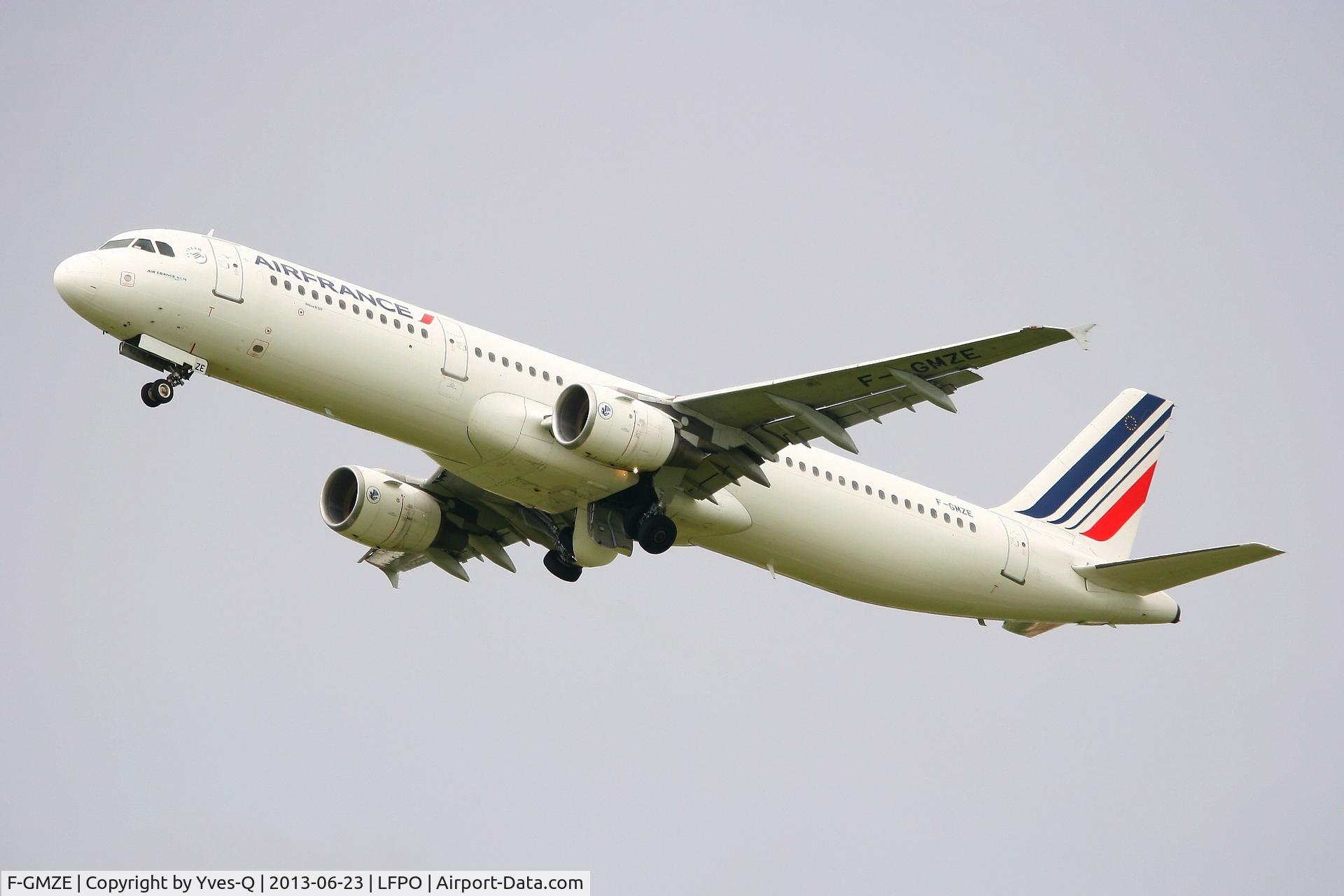 F-GMZE, 1995 Airbus A321-111 C/N 544, Airbus A321-111, Paris-Orly Airport (LFPO-ORY)