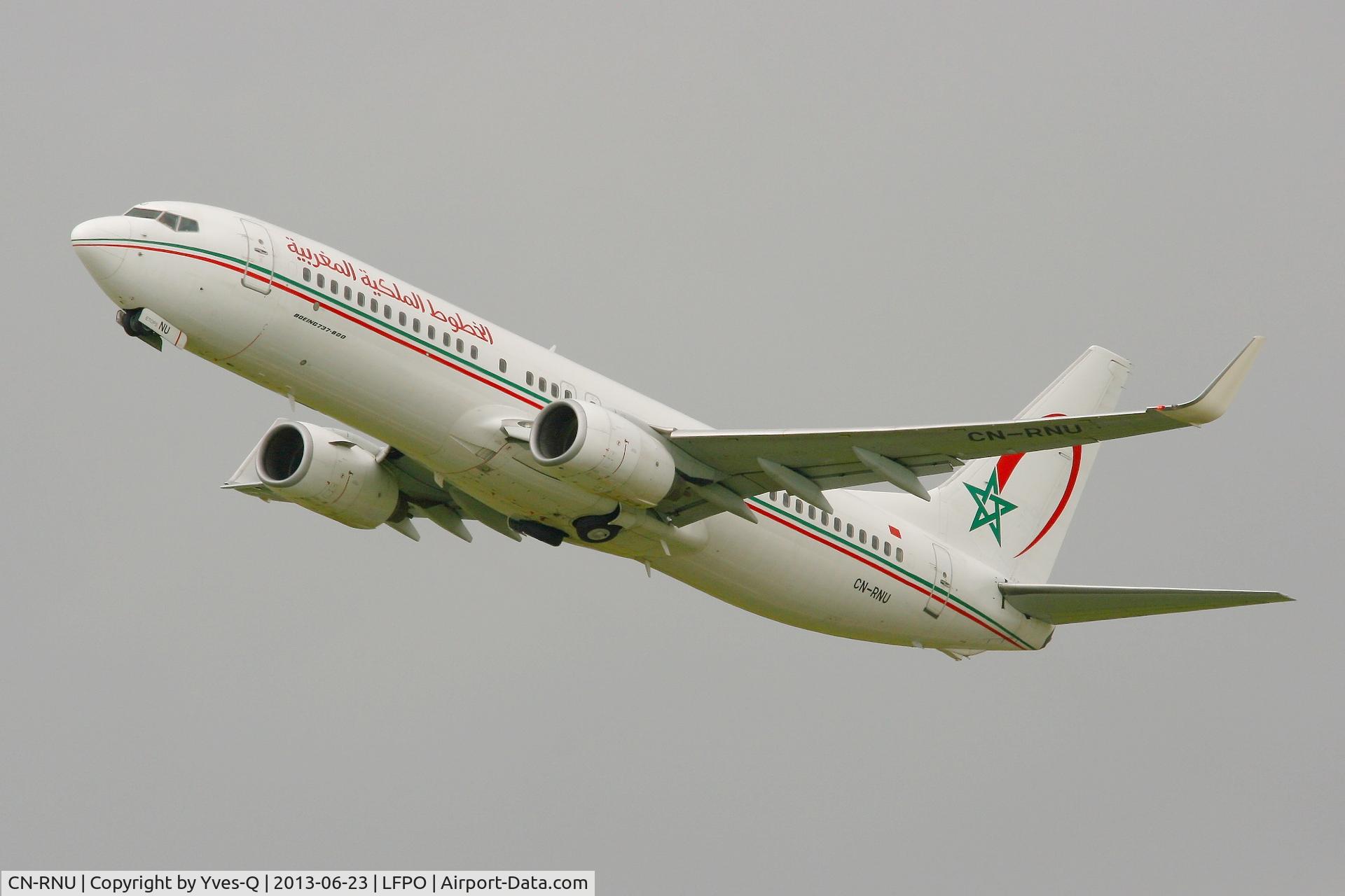CN-RNU, 2002 Boeing 737-8B6 C/N 28987, Boeing 737-8B, Paris-Orly Airport (LFPO-ORY)