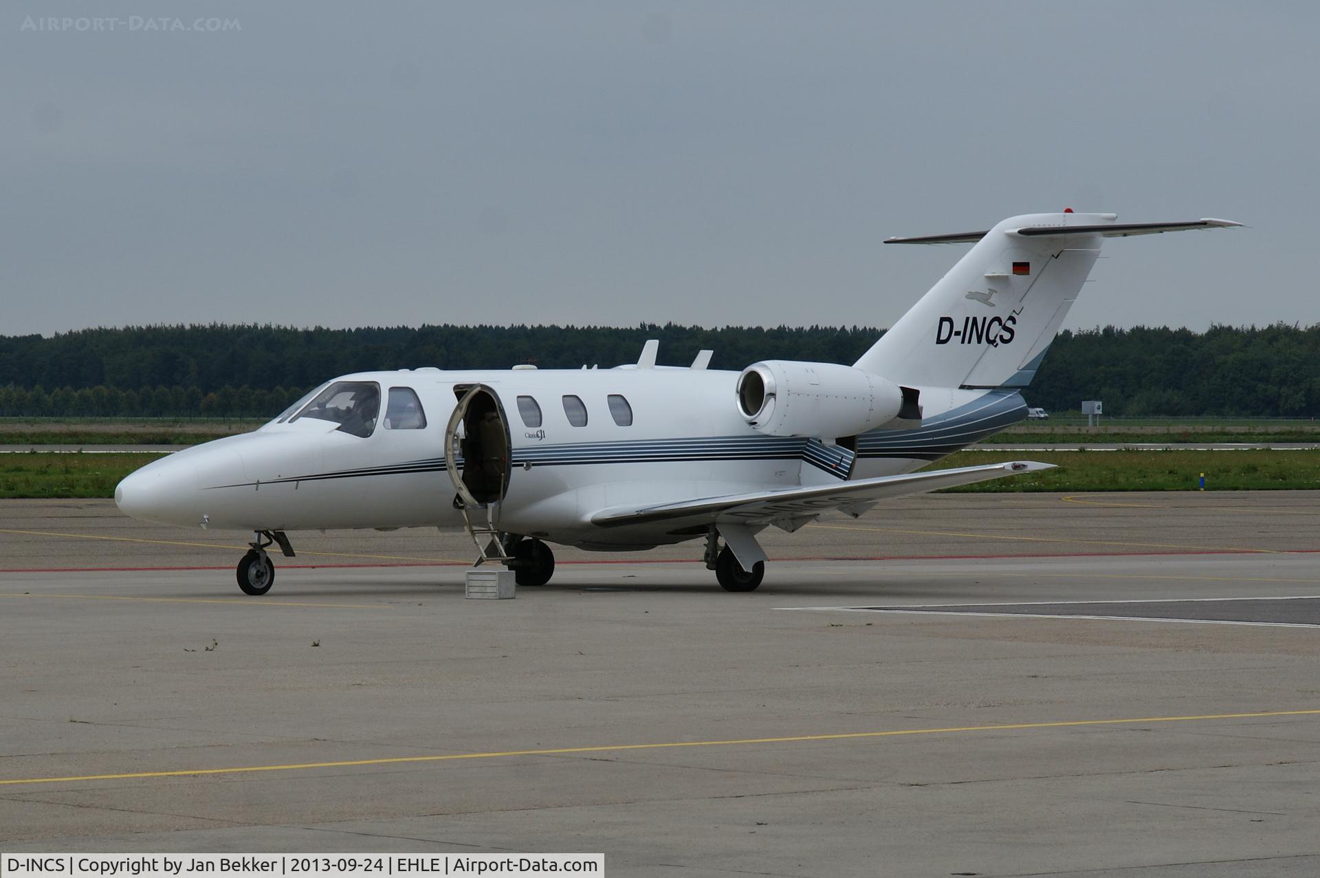 D-INCS, 2001 Cessna 525 CitationJet CJ1 C/N 525-0466, Lelystad Airport