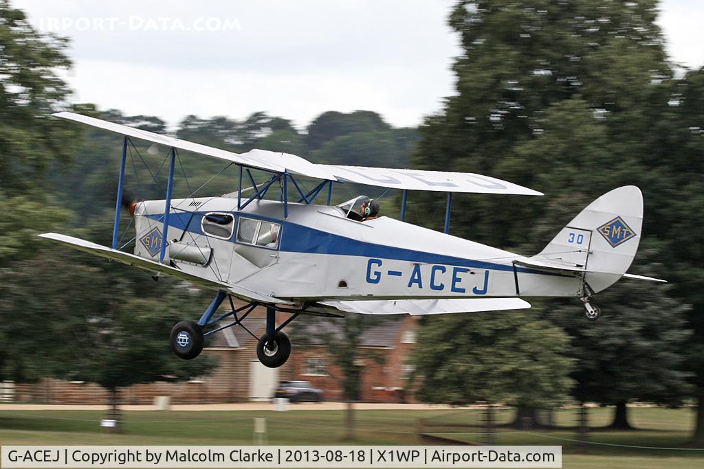 G-ACEJ, 1933 De Havilland DH.83 Fox Moth C/N 4069, De Havilland DH-83 Fox Moth at The De Havilland Moth Club's 28th International Moth Rally at Woburn Abbey. August 2013.