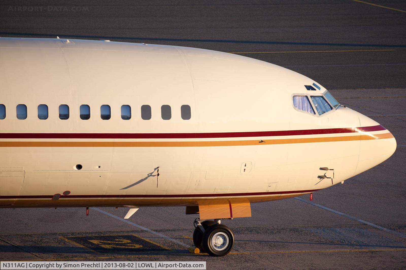 N311AG, 1971 Boeing 727-17 C/N 20512, N311AG @ Linz Airport