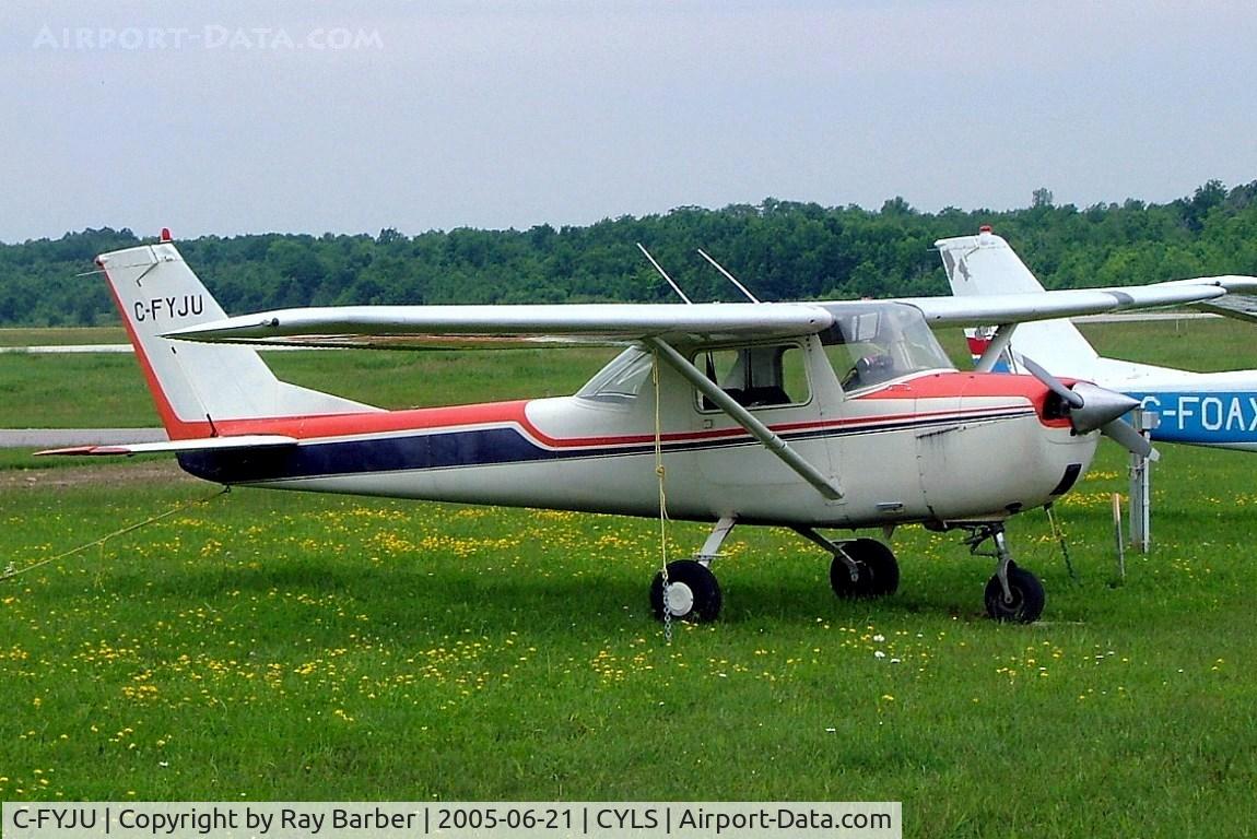 C-FYJU, 1966 Cessna 150F C/N 15061954, Cessna 150F [150-61954] Lake Simcoe Regional Airport~C 21/06/2005