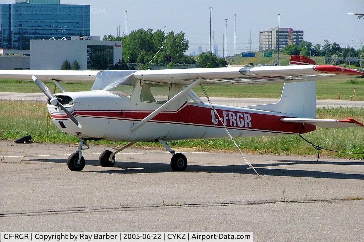 CF-RGR, 1964 Cessna 150DX C/N 15060511X, Cessna 150D [150-60511] Toronto-Buttonville~C 22/06/2005. Marked C-FRGR