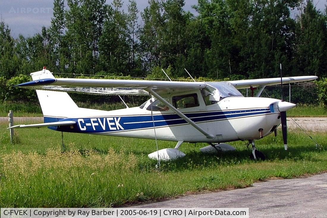 C-FVEK, 1966 Cessna 172G C/N 17254727, Cessna 172G Skyhawk [172-54727] Rockcliffe~C 19/06/2005
