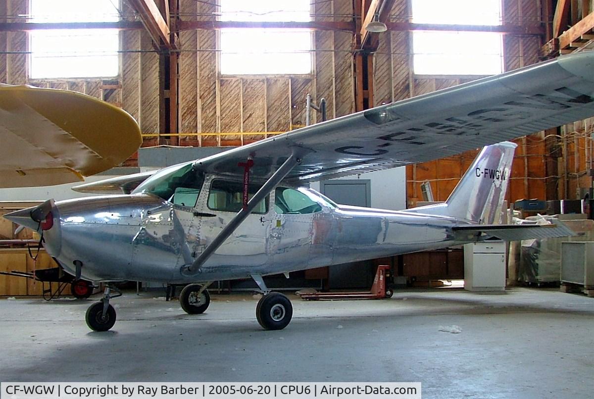 CF-WGW, 1967 Cessna 172H C/N 17256511, Cessna 172H Skyhawk [172-56511] Tyendinaga-Mohawk~C 20/06/2005. Marked C-FWGW.