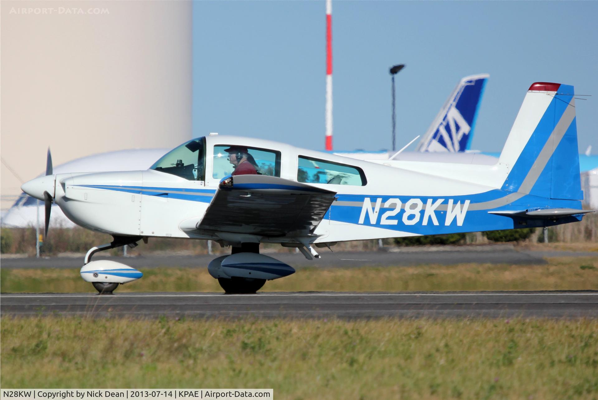 N28KW, 1991 American General AG-5B Tiger C/N 10085, KPAE/PAE