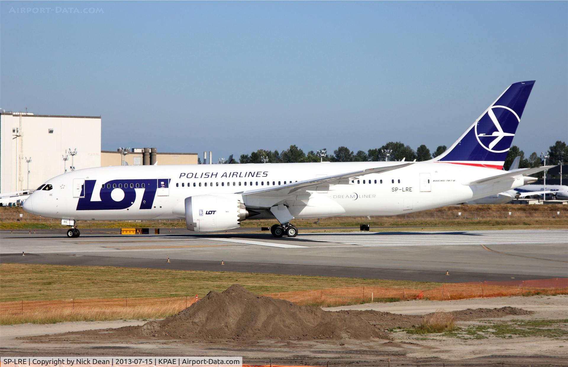 SP-LRE, 2013 Boeing 787-8 Dreamliner C/N 35939, KPAE/PAE