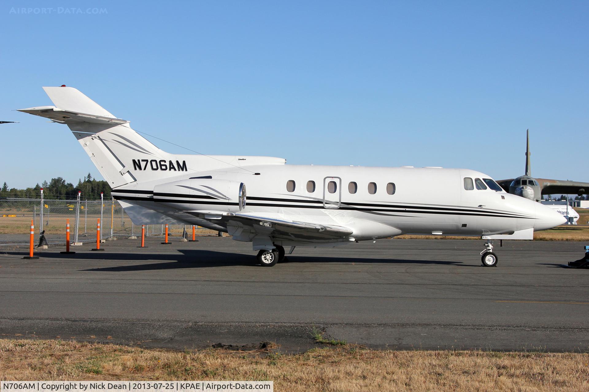 N706AM, 1977 Hawker Siddeley HS.125 Series 700A C/N 257009, KPAE/PAE