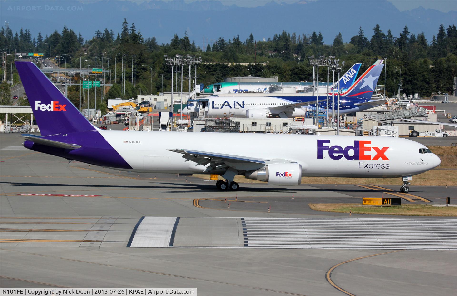 N101FE, 2013 Boeing 767-3S2/F/ER C/N 42706, KPAE/PAE