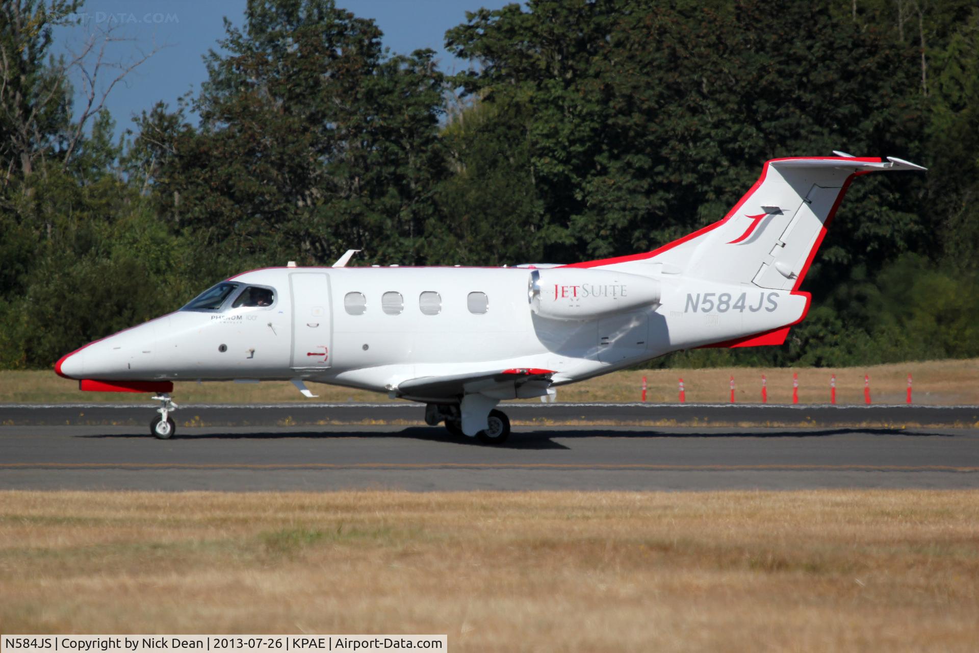 N584JS, 2010 Embraer EMB-500 Phenom 100 C/N 50000140, KPAE/PAE