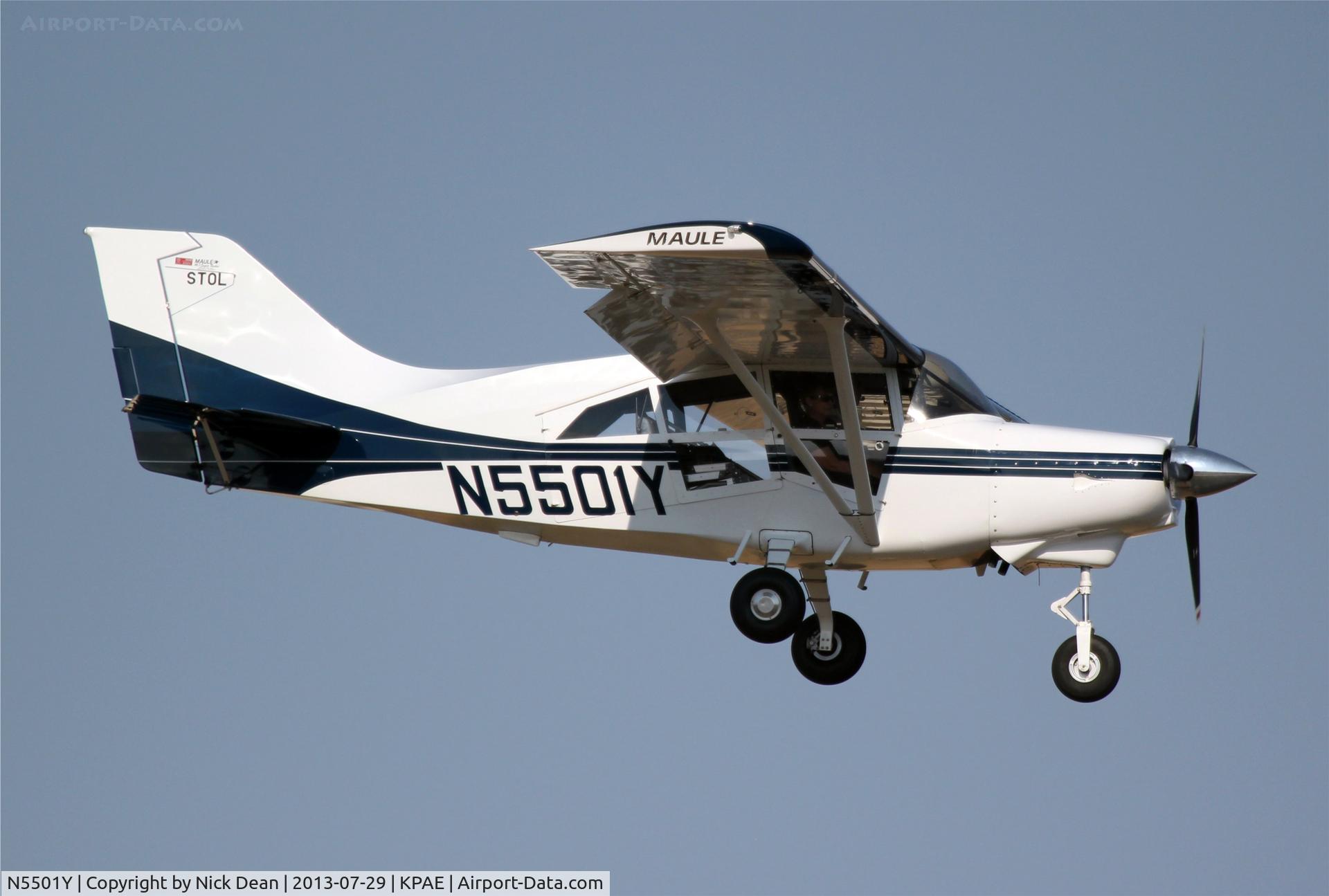 N5501Y, 2001 Maule MT-7-260 C/N 27005C, KPAE/PAE