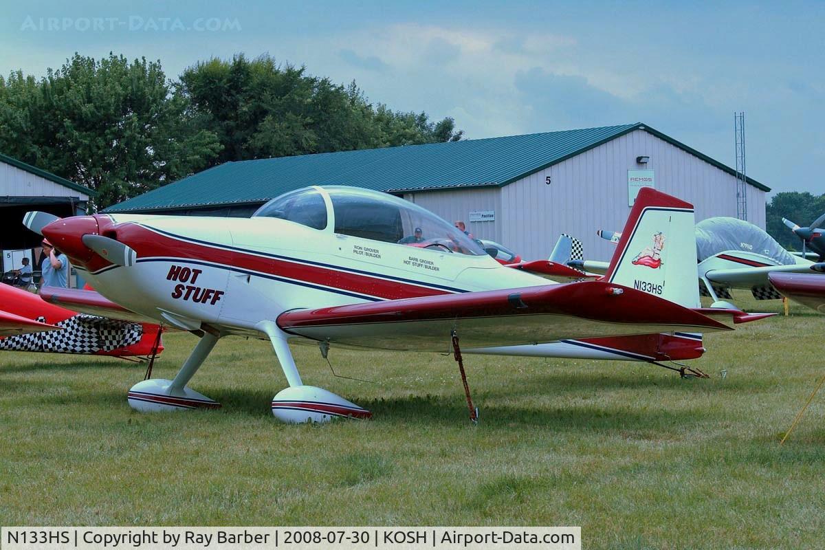 N133HS, 2000 Vans RV-8 C/N 80133, Van's RV-8 [80133] Oshkosh-Wittman Regional~N 30/07/2008
