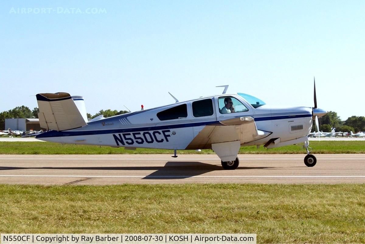 N550CF, 1977 Beech V35B Bonanza C/N D-9990, Beech V35B Bonanza [D-9990] Oshkosh-Wittman Regional~N 30/07/2008