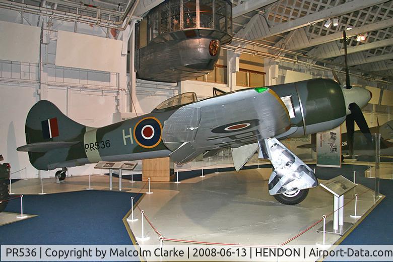 PR536, Hawker Tempest II C/N Not found HA457, Hawker Tempest II at The RAF Museum, Hendon in June 2008.