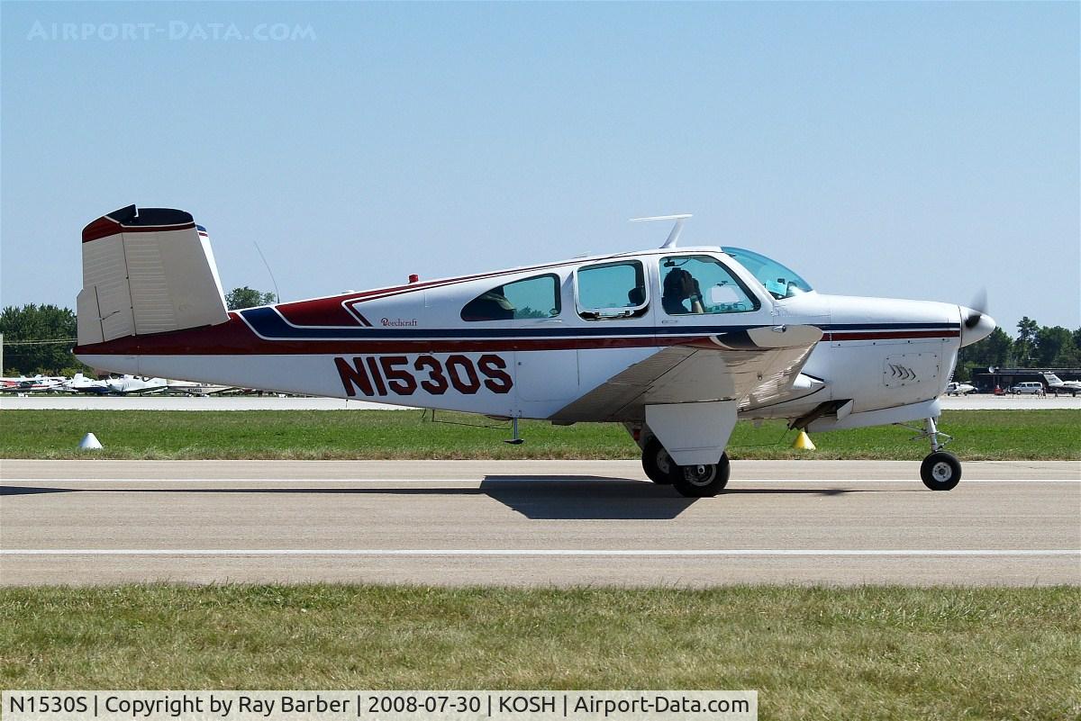 N1530S, 1962 Beech P35 Bonanza C/N D-6973, Beech P35 Bonanza [D-6973] Oshkosh-Wittman Regional~N 30/07/2008