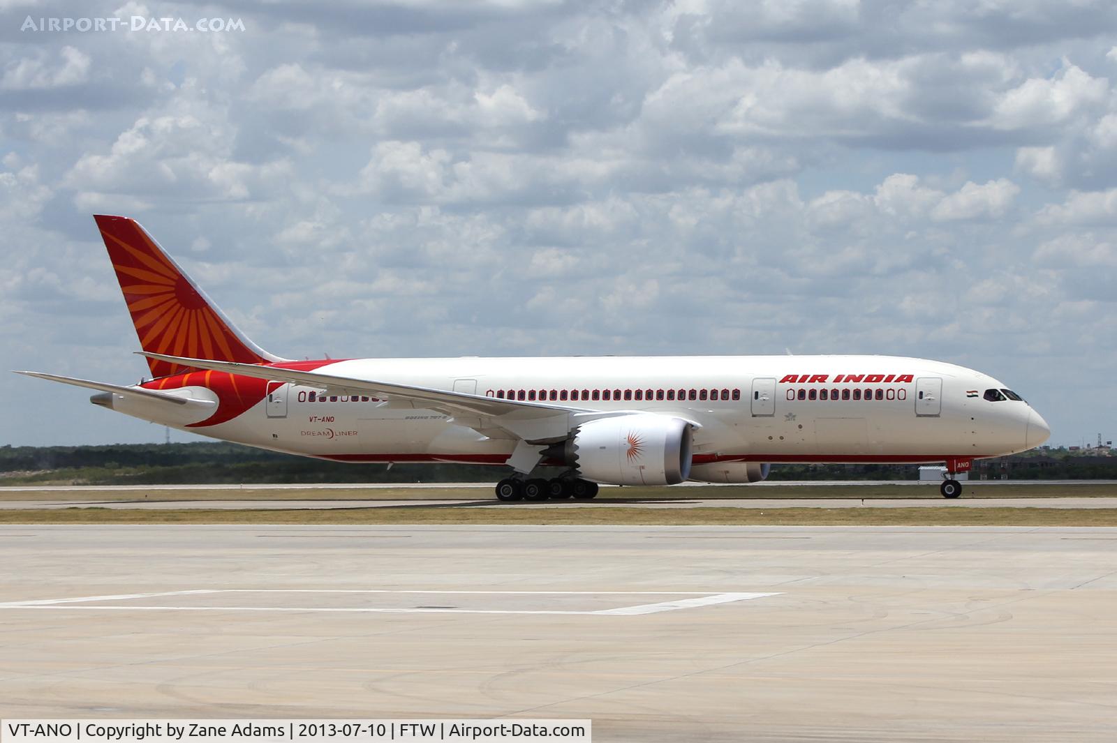 VT-ANO, 2013 Boeing 787-8 Dreamliner C/N 36286, At Meacham Field - Fort Worth, TX