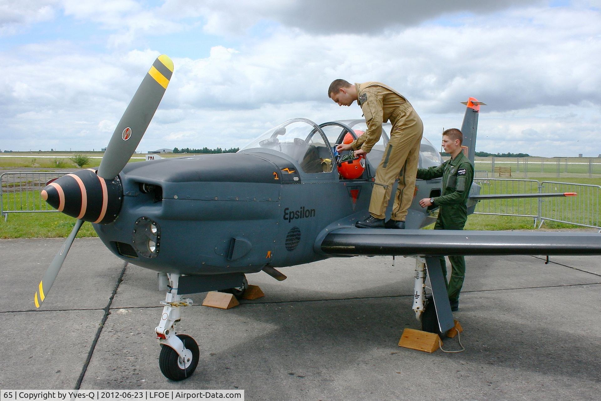 65, Socata TB-30 Epsilon C/N 65, Socata TB-30 Epsilon, Evreux-Fauville Air Base 105 (LFOE)
