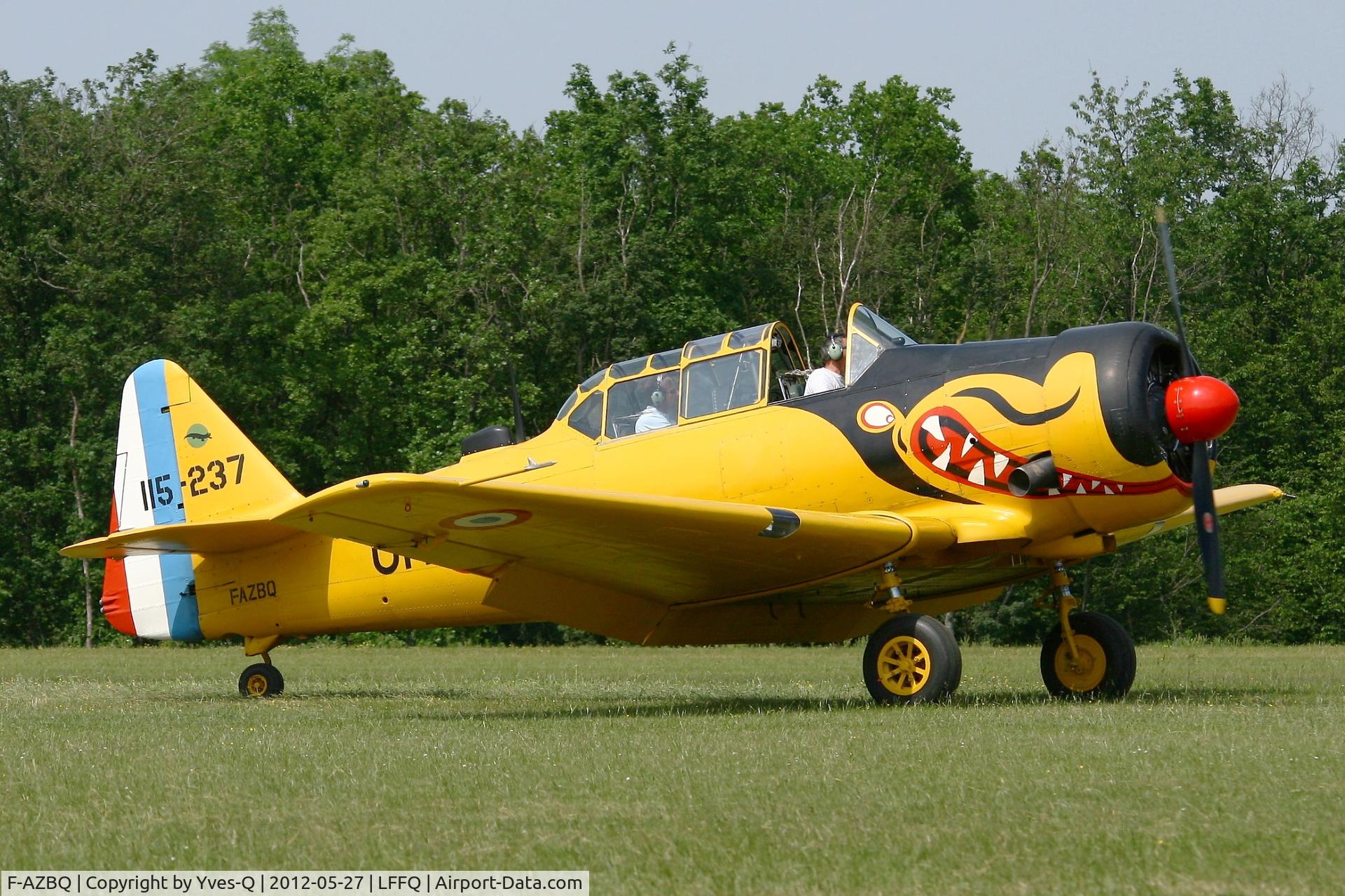 F-AZBQ, North American T-6G Texan C/N 182-535, North American T-6G Texan, La Ferté-Alais Airfield (LFFQ)