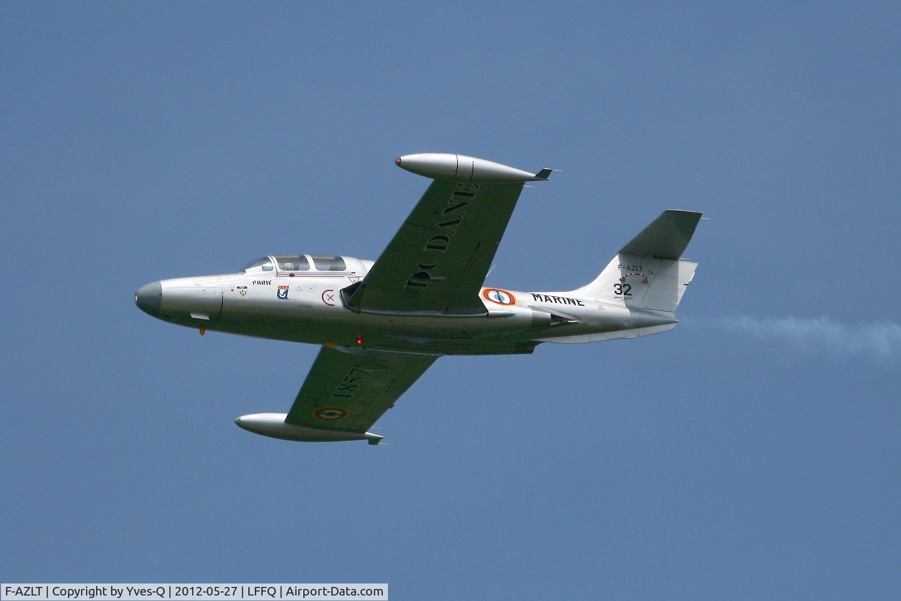 F-AZLT, 1958 Morane-Saulnier MS.760 Paris I C/N 32, Morane-Saulnier MS.760A, On display, La Ferté-Alais Airfield (LFFQ) open day 2012