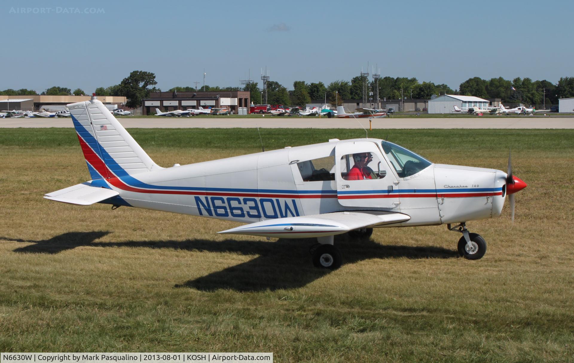 N6630W, 1965 Piper PA-28-140 C/N 28-20728, Piper PA-28-140