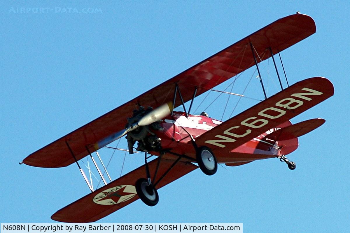 N608N, 1929 Waco ASO C/N 3070, Waco ASO [3070] Oshkosh-Wittman Regional~N 30/07/2008