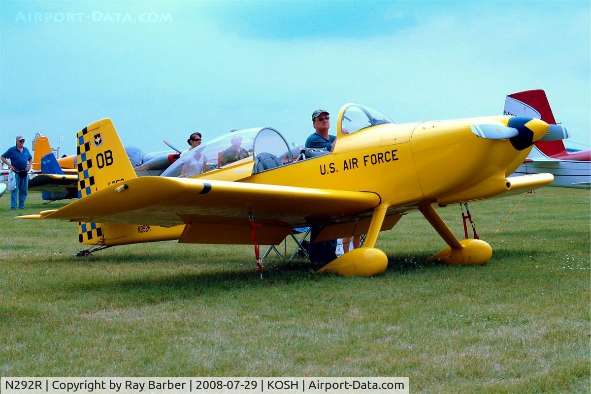 N292R, 2002 Vans RV-8 C/N 80353, Van's RV-8 [80353] Oshkosh-Wittman Regional~N 29/07/2008