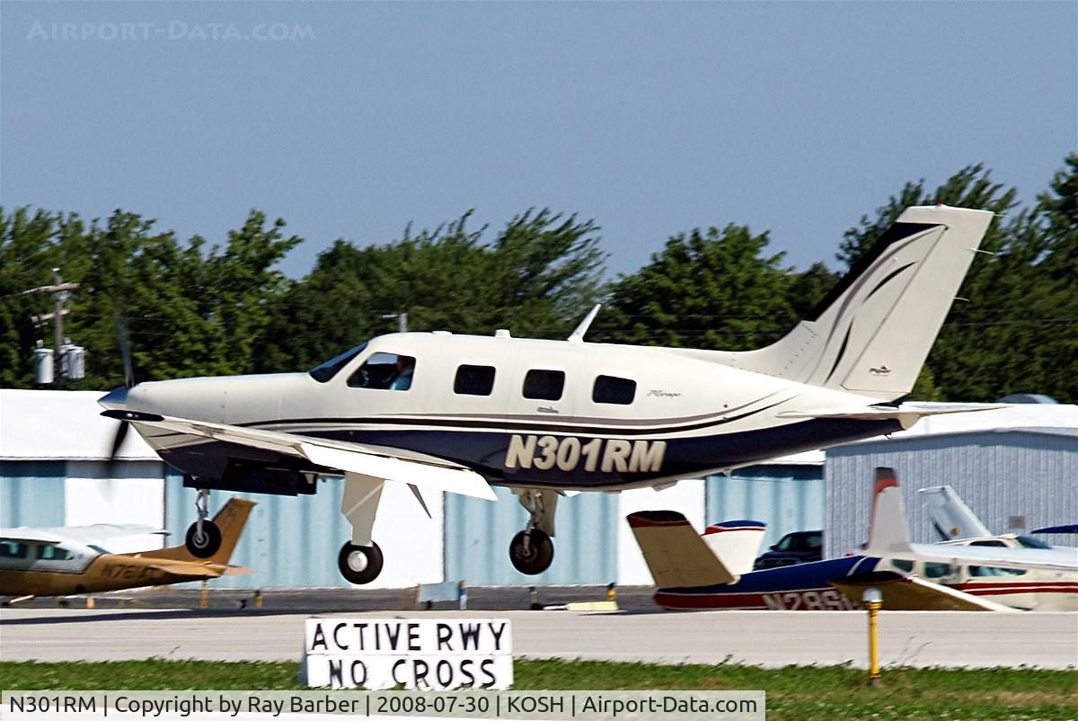 N301RM, 2007 Piper PA-46-350P Malibu Mirage C/N 4636407, Piper PA-46-350P Malibu Mirage [4636407] Oshkosh-Wittman Regional~N 30/07/2008