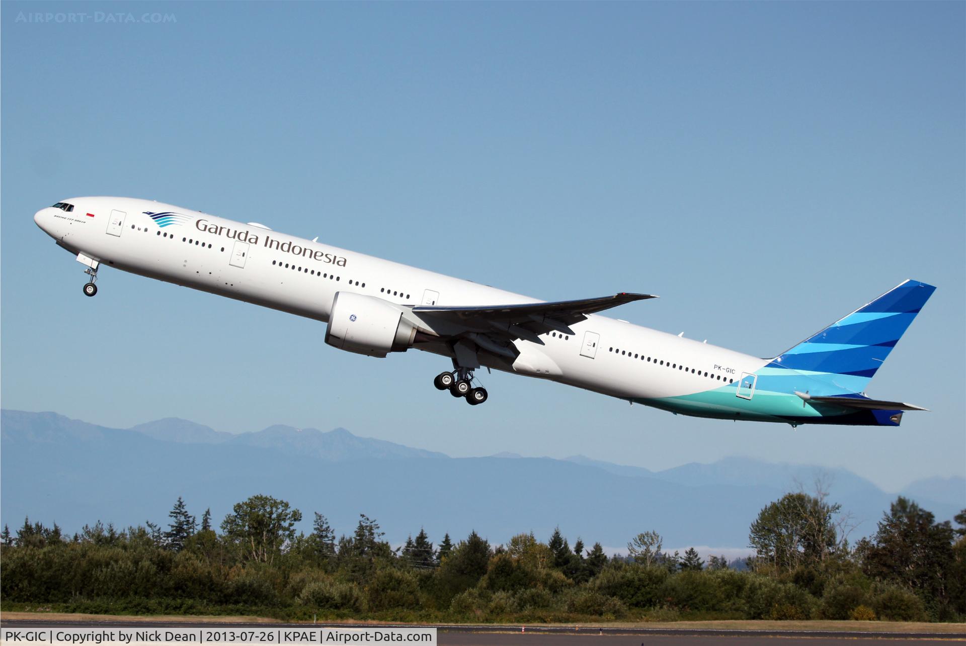 PK-GIC, 2013 Boeing 777-3U3/ER C/N 40075, KPAE/PAE