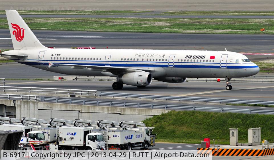 B-6917, 2012 Airbus A321-232 C/N 5265, Air China's Airbus A321