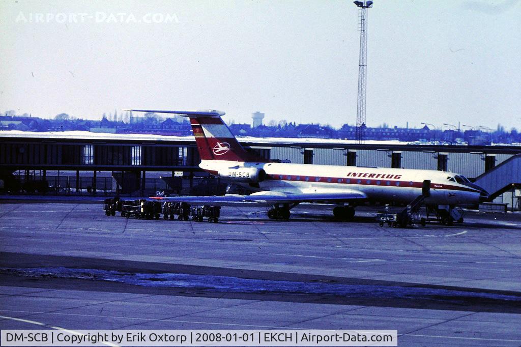 DM-SCB, 1968 Tupolev Tu-134 C/N 8350503, DM-SCB at gate A7 in CPH