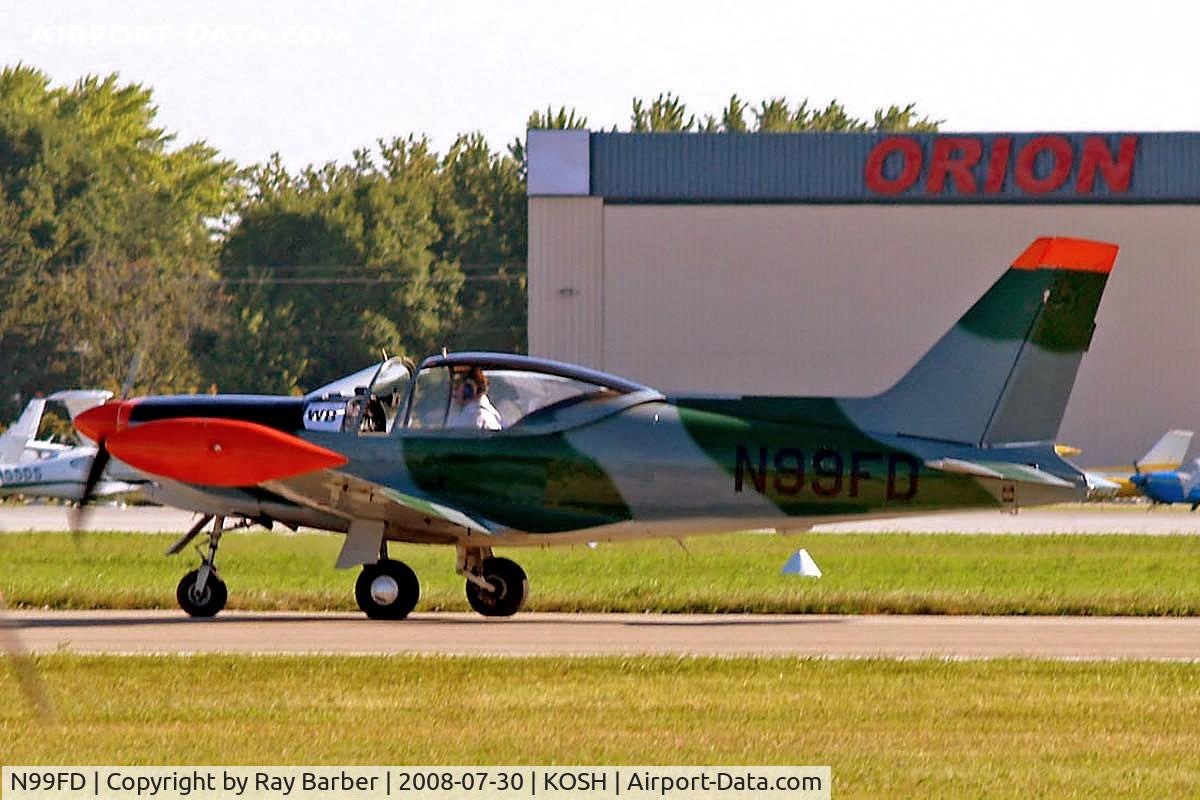 N99FD, 1991 SIAI-Marchetti SF-260D C/N 787, SIAI-Marchetti SF-260D [787] Oshkosh-Wittman Regional~N 30/07/2008