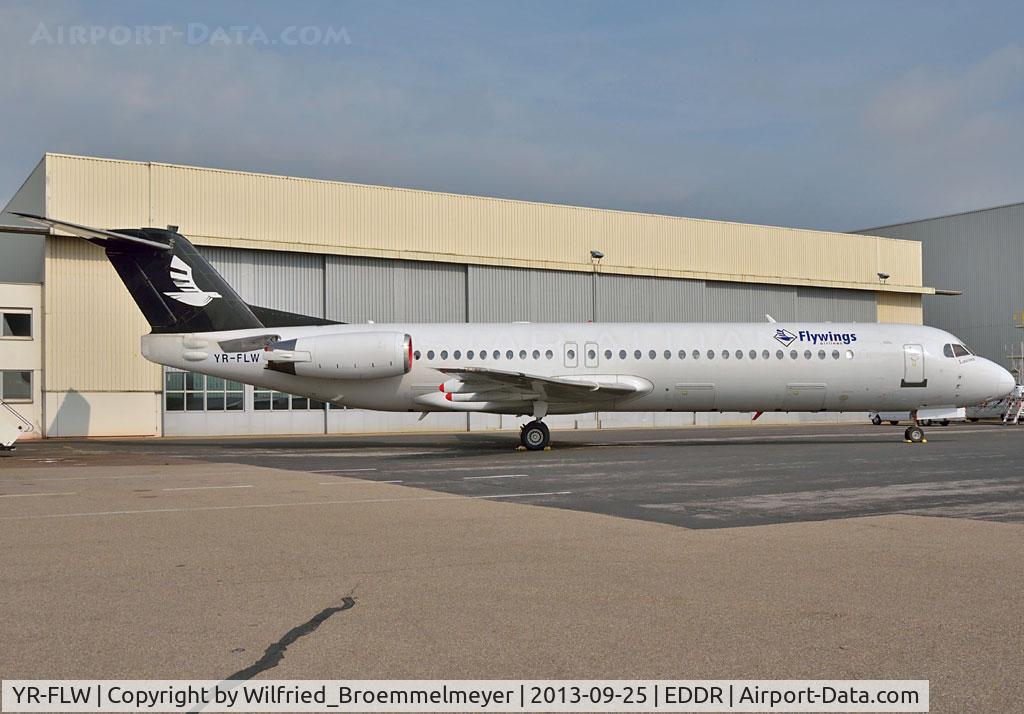 YR-FLW, 1990 Fokker 100 (F-28-0100) C/N 11313, Will be delivered to Flywings.