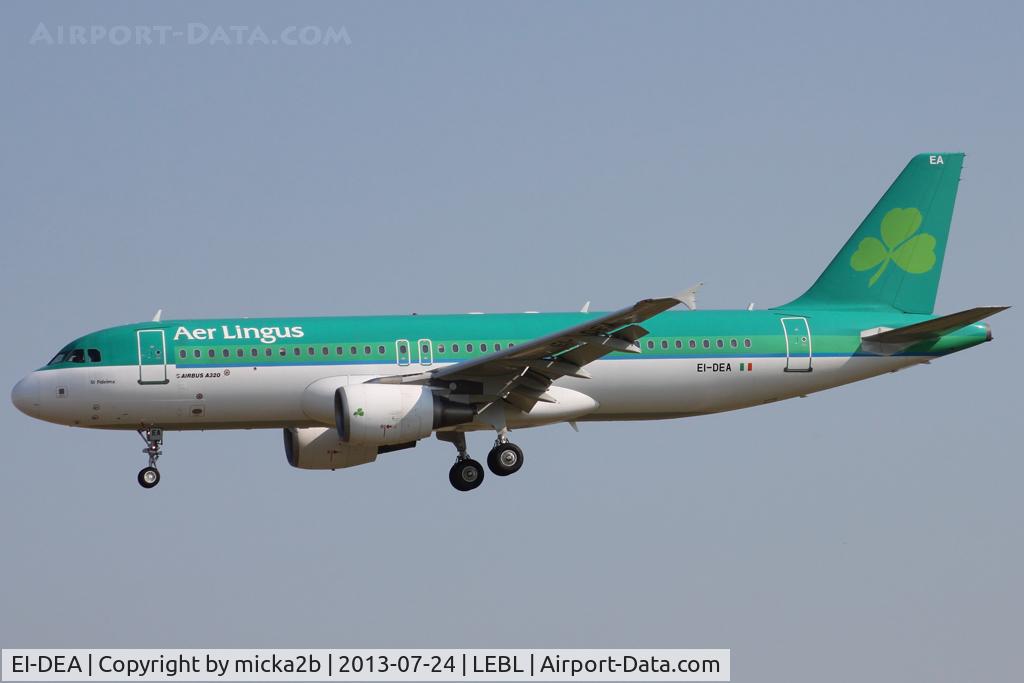 EI-DEA, 2004 Airbus A320-214 C/N 2191, Landing