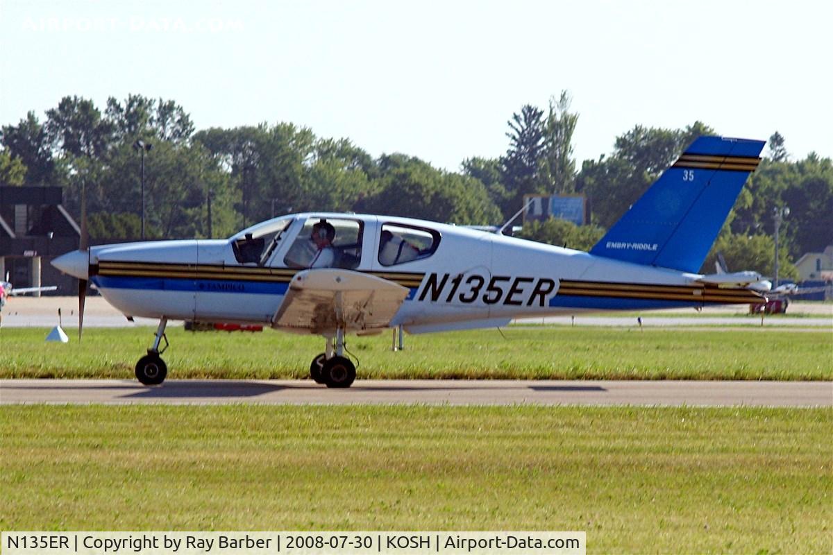 N135ER, Socata TB-9 C/N 1525, Socata TB-9 Tampico [1525] (Emery-Riddle) Oshkosh-Wittman Regional~N 30/07/2008. Written off after a force landing after engine failure at Northwest Lamar County GA 2009-09-08.