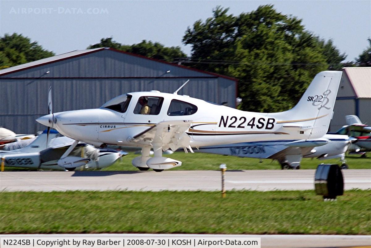 N224SB, 2004 Cirrus SR22 C/N 1155, Cirrus Design SR-22G2 [1155] Oshkosh-Wittman Regional~N 30/07/2008