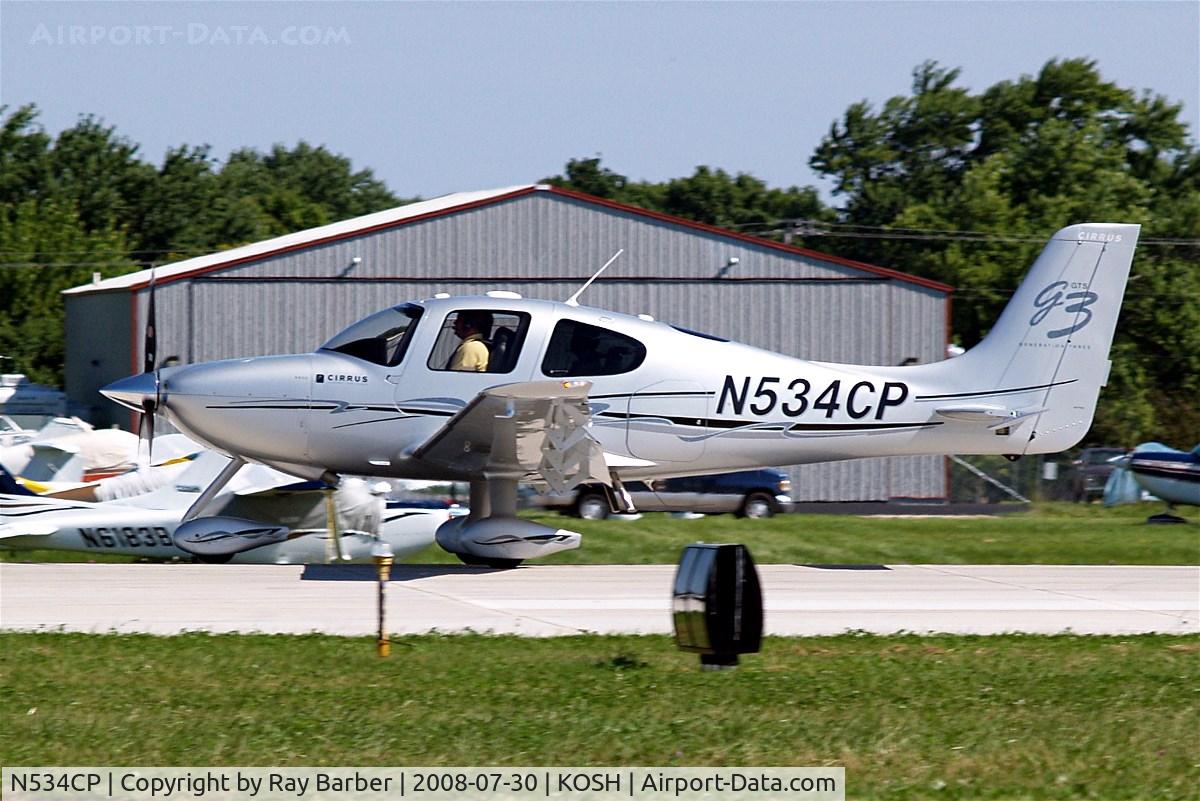 N534CP, 2008 Cirrus SR22 C/N 3035, Cirrus Design SR-22G3 GTS [3035] Oshkosh-Wittman Regional~N 30/07/2008
